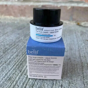 Belif  The True Cream aqua bomb Light Gel Cream Hydrating Facial Beauty .33 oz